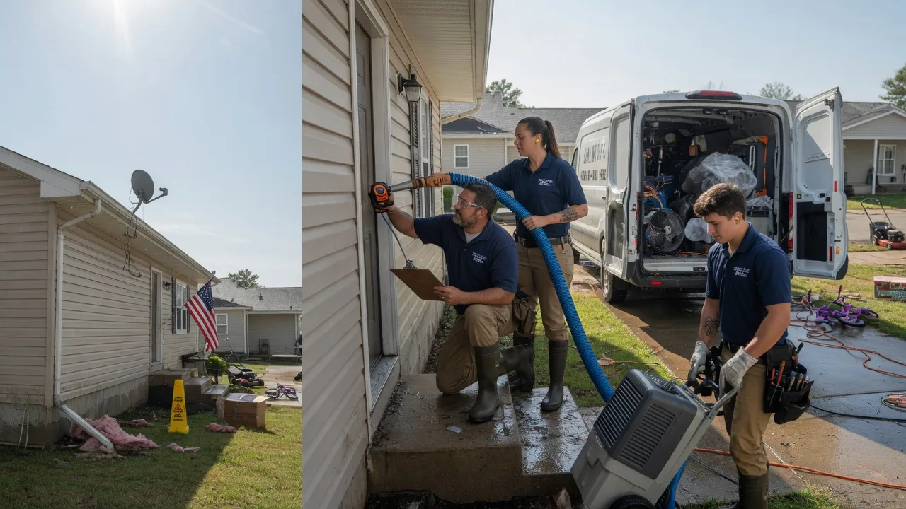 Ceiling Water Damage Restoration in Pittsville, MD near me